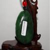 2" China Certified Nature Hetian Nephrite Jade Auspicious Dragon Hand Carved Pendants view 4