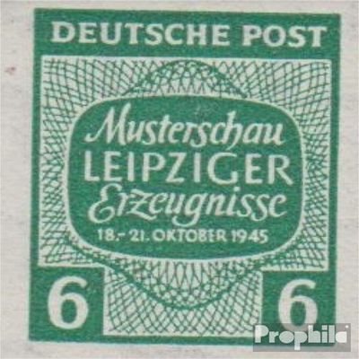 Soviet Zone (All.cast.) 124Y U Tested, ungezhnt unmounted Mint/Never hinged ** MNH 1945 Model Look (Stamps for Collectors)