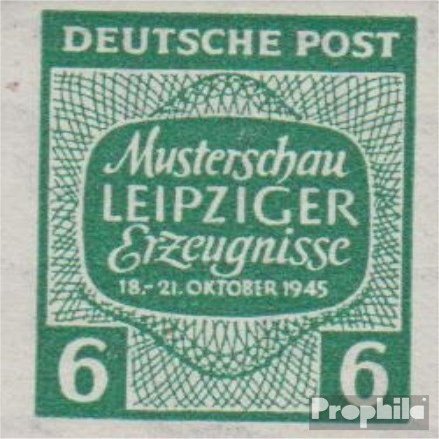 Soviet Zone (All.cast.) 124Y U Tested, ungezhnt unmounted Mint/Never hinged ** MNH 1945 Model Look (Stamps for Collectors)
