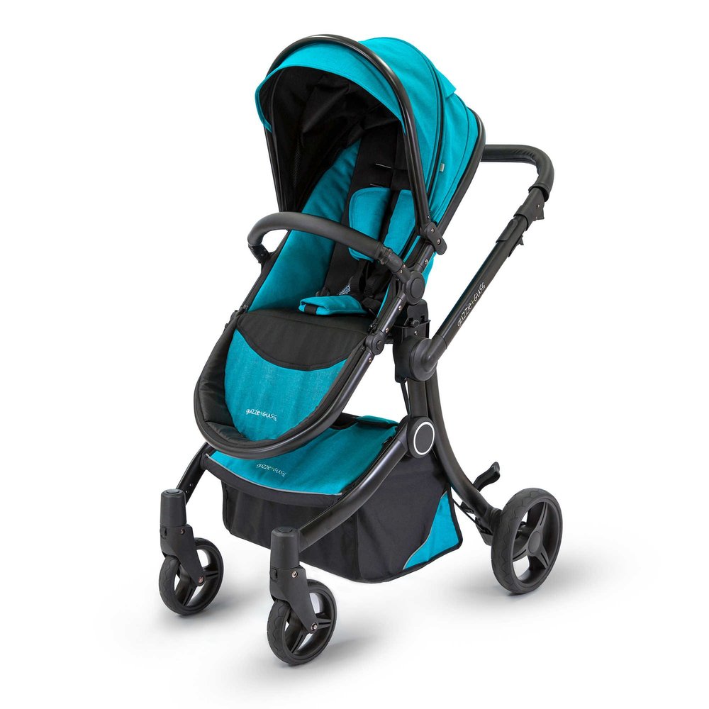 guzzie+Guss Connect Stroller, Maui Blue