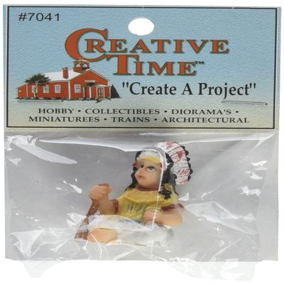 Creative Time Native American Indian Man