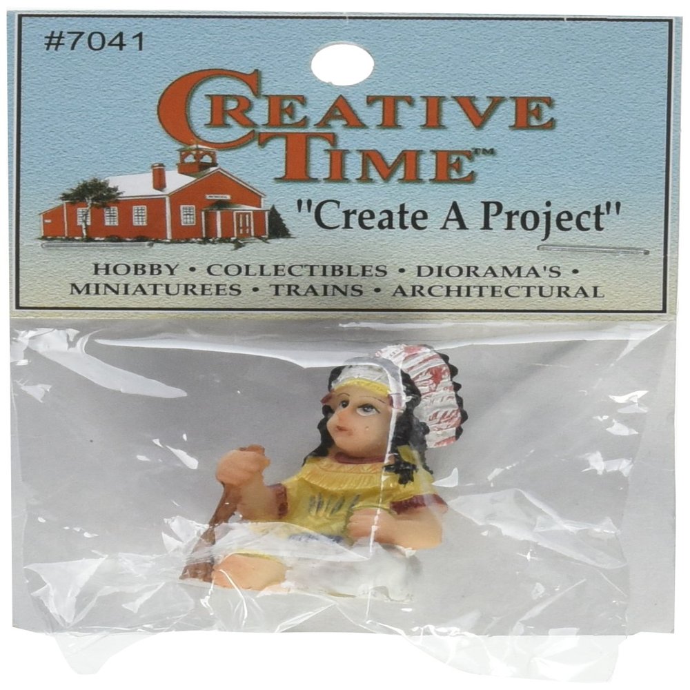 Creative Time Native American Indian Man