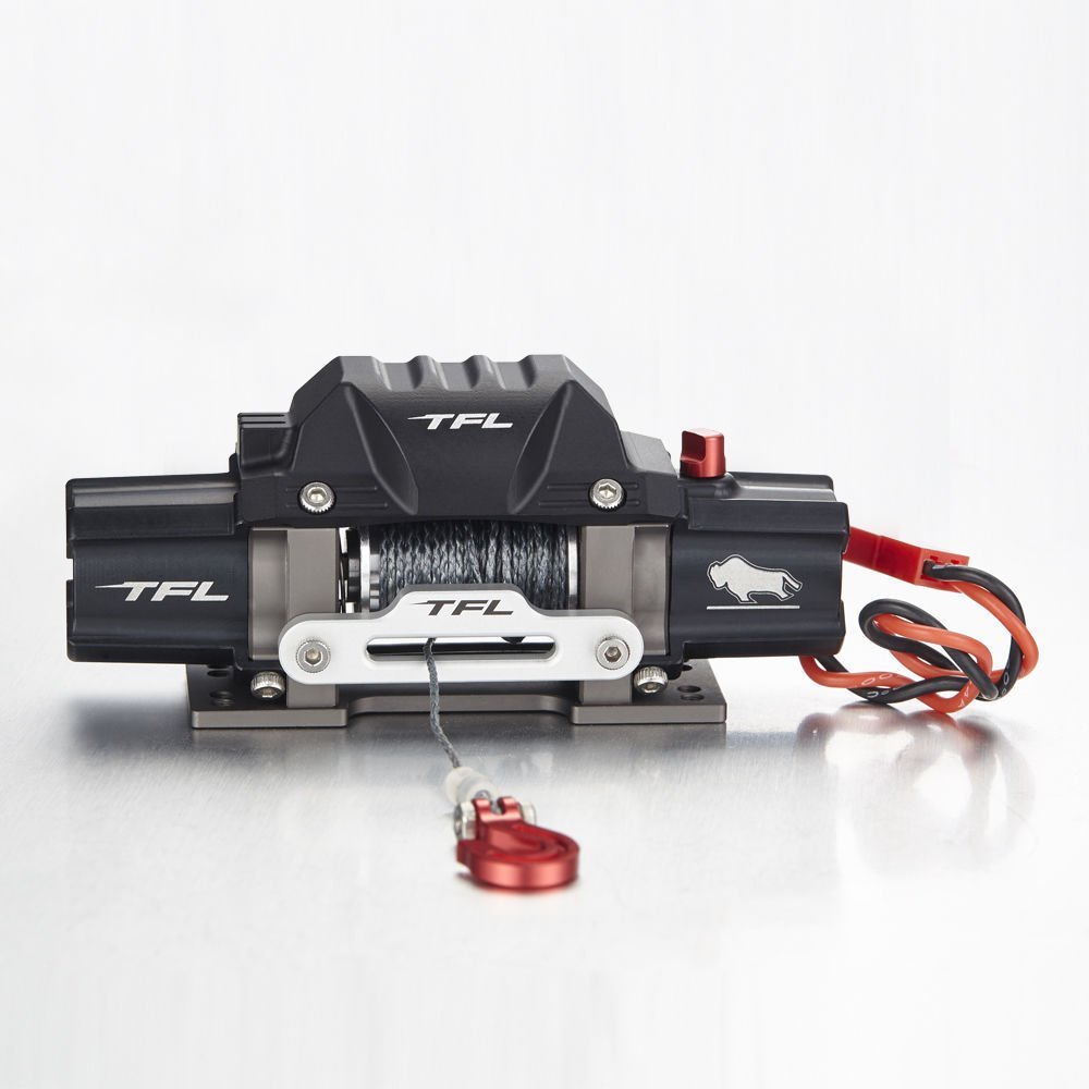 CNC 1/10 Electric Winch with Twin Motor Alloy Metal for RC Rock Crawler #1458