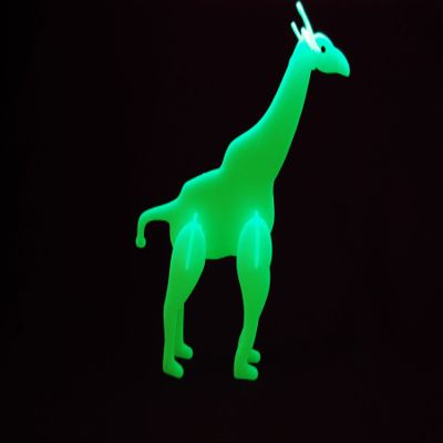 DIRECTGLOW LLC Glow in the Dark 3D Safari Animals (Giraffe)