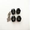 Aluminum Hex Adapter 12MM Diameter 9MM Thickness 1.7MM Pins-4PCS Set for HPI Savage Xs Flux Black view 2