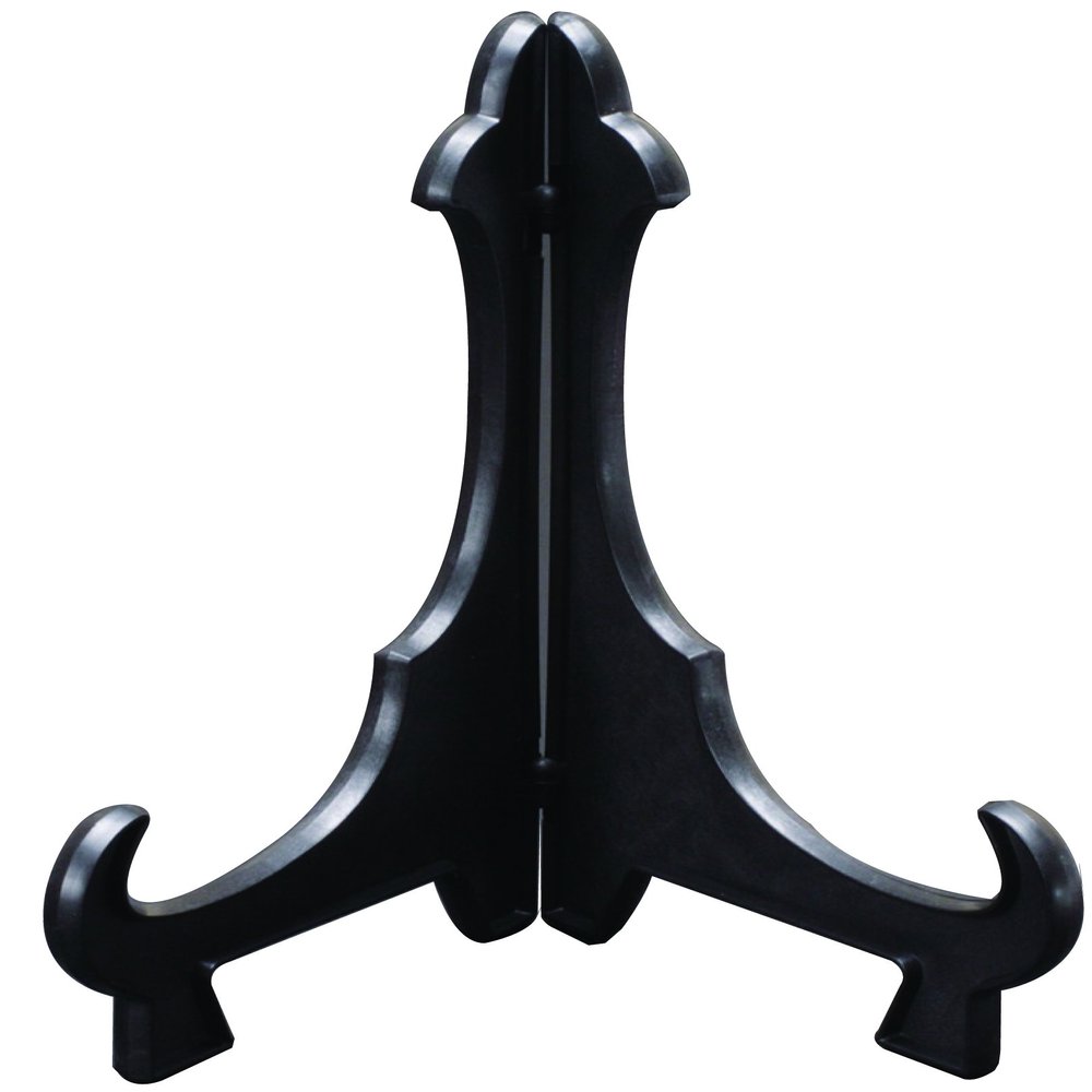 Arte PST-03 Plate Stand, No. 8, Black