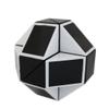 Mipartebo Magic Snake Cube Twist Puzzle 24 Wedges Large Size Twist Fidget Snake Toys Gift Party Favors Game Goodie Bag Fillers Christmas Stocking Stuffers for Kids Adults Teens Black view 3