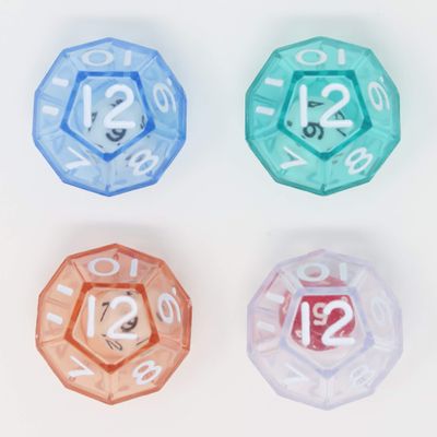 Image Mission Kikyosha dice 12 face Double dice (Set of 4) KGS3251
