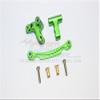 Axial Yeti Jr. Score Trophy Truck (AX90052) / Yeti Jr. Maverick (AXI90069) Upgrade Parts Aluminum Steering Assembly - 3Pcs Set Green view 1