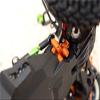 Axial Yeti Jr. Score Trophy Truck (AX90052) / Yeti Jr. Maverick (AXI90069) Upgrade Parts Aluminum Steering Assembly - 3Pcs Set Green view 3