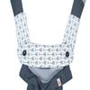 Mila Millie Premium 2 Packs Drool and Teething Reversible Cotton Pad - Fits Ergobaby Four Position 360 and Most Baby Carrier - White Cross Gray Design - Hypoallergenic view 4