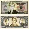 100 Princess Diana Million Dollar Bills with Bonus Thanks a Million Gift Card Set view 1
