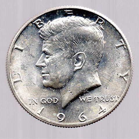 1964 D Kennedy Half Dollar (Near Uncirculated) AU58