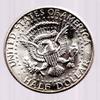 1964 D Kennedy Half Dollar (Near Uncirculated) AU58 view 2