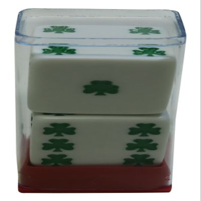 Image Mission Kikyosha dice Lucky dice (2 Pieces) 25mm White KGS3302