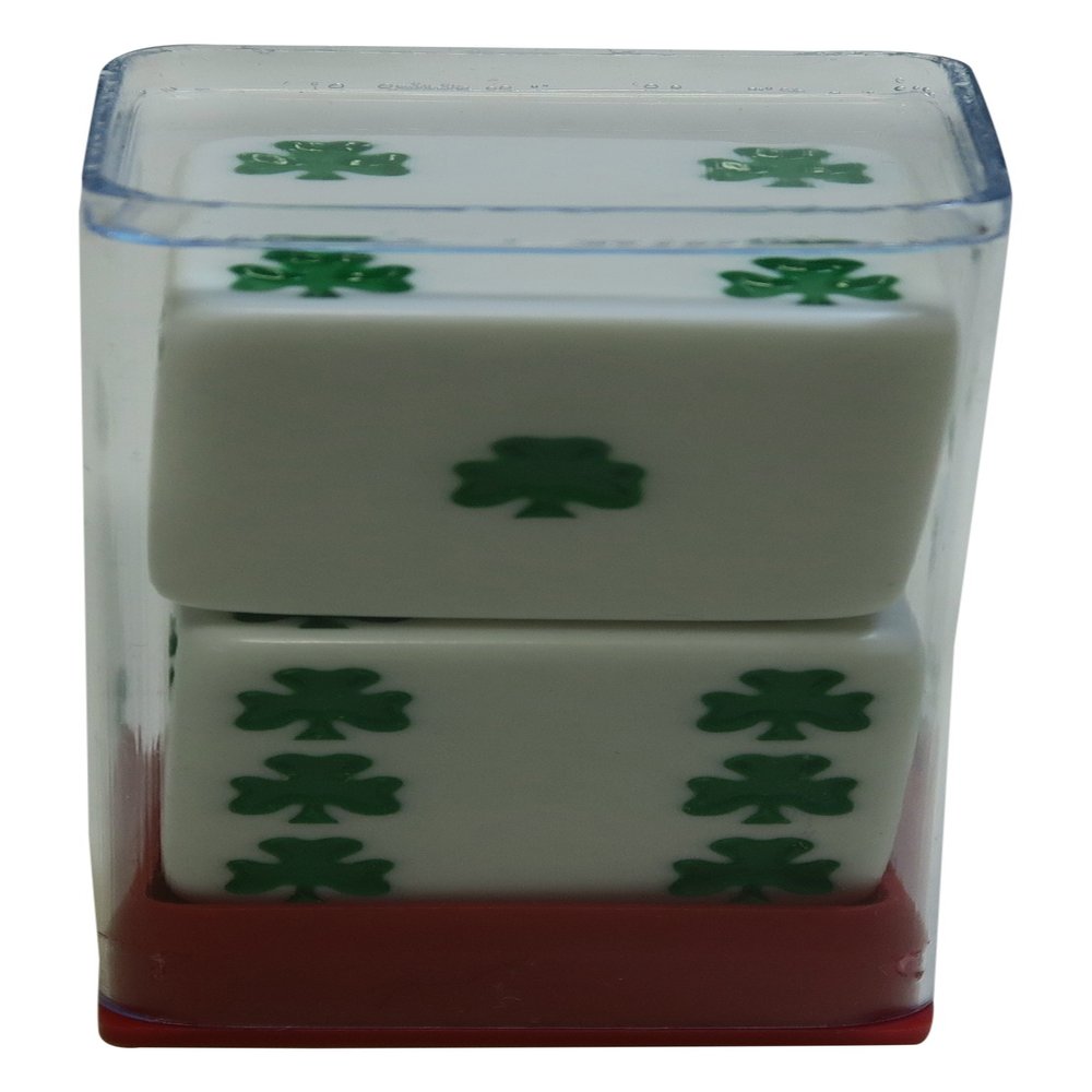 Image Mission Kikyosha dice Lucky dice (2 Pieces) 25mm White KGS3302