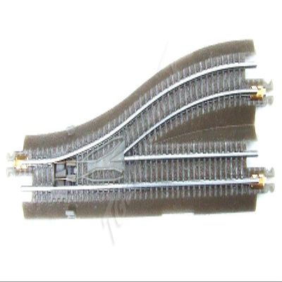 T-Gauge Model Trains 1:450 Scale Left Hand Manual Turnout 90mm