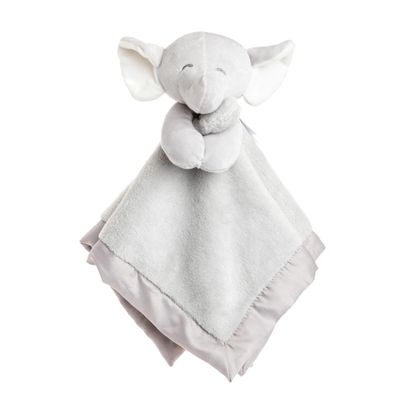 Kids Preferred Carter's Baby Blanket Unisex Loveys for Babies Essentials, Newborn Boys and Girls Security Blankets with Soft Minky Fabric, Snuggle Toy Plush Stuffed Animal - Grey Elephant
