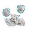 Kids Preferred Carter's Baby Blanket Unisex Loveys for Babies Essentials, Newborn Boys and Girls Security Blankets with Soft Minky Fabric, Snuggle Toy Plush Stuffed Animal - Grey Elephant view 3