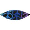 Toy Tents And Chairs Tooth Fairy Pillow with Pocket, Peace Sign Print Fabric Choice of Colors/Trim for Girls or Boys (b) view 2
