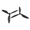 uxcell Black 9045 3-Vanes CW CCW Prop Propeller for 6mm Shaft Dia RC Model Aircraft Pair view 1