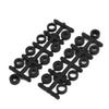 uxcell Black 9045 3-Vanes CW CCW Prop Propeller for 6mm Shaft Dia RC Model Aircraft Pair view 3