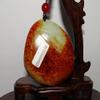 2.2"China Certified Nature Hetian Nephrite Jade Wealth Toad Hand Carved Pendants view 4