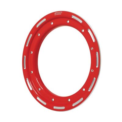 Dwt 910-51R Beadlock Rings .190-10in. - Red Powder Coat