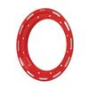 Dwt 910-51R Beadlock Rings .190-10in. - Red Powder Coat view 1