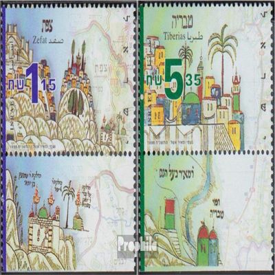 Israel 1501-1502 with Tab (Complete.Issue.) unmounted Mint/Never hinged ** MNH 1999 Life in Eretz-Isreal (Stamps for Collectors)