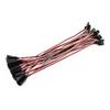 OliYin 20pcs 7.87inch 20cm 200mm Male to Female JR Plug Servo Extension Lead Wire Cable for RC Quadcopter Airplane view 1