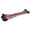 OliYin 20pcs 7.87inch 20cm 200mm Male to Female JR Plug Servo Extension Lead Wire Cable for RC Quadcopter Airplane view 2