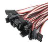 OliYin 20pcs 7.87inch 20cm 200mm Male to Female JR Plug Servo Extension Lead Wire Cable for RC Quadcopter Airplane view 3