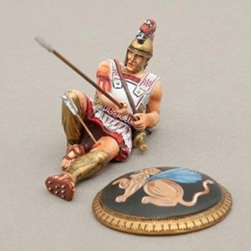 Thomas Gunn Miniatures SPA009D Spartan Down But Not Out 1:30 Scale Pewter