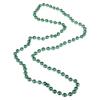 Rhode Island Novelty 33" 7 mm Metallic Green Beads view 2