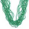 Rhode Island Novelty 33" 7 mm Metallic Green Beads view 3