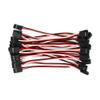 OliYin 20pcs 3.93inch 10cm 100mm Servo Extension Lead Wire Cable Male to Male KK MK MWC 26awg Servo Wire view 3