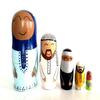 Nesting Dolls/Muslim Nesting Doll/Arabic Islamic Dolls/Muslim Dolls/Muslim Babushka/ ArabicBabushka/ Wood Dolls/Muslim Toy/Eid Present/Ramadan view 1
