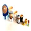 Nesting Dolls/Muslim Nesting Doll/Arabic Islamic Dolls/Muslim Dolls/Muslim Babushka/ ArabicBabushka/ Wood Dolls/Muslim Toy/Eid Present/Ramadan view 2