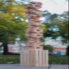 Finely Planed Giant 60-Block Stacking Tower & Wood Crate | Stacks to Over 6ft | Outdoor, Party and Wedding Game view 4
