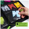 Vault X 9 Pocket Trading Card Zip Binder, 360 Cards, Premium Exo-Tec Album Material, 20 Side-Loading Pages, Folder for Collectible Games, Sports, TCG (Black) view 4