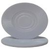 25 Interlocking Plastic Radial Poker Chips - Choose Colors (WHITE) view 1