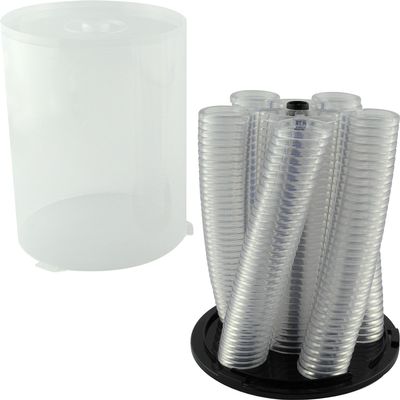 Colossal Coin Carousel - Coin Carousel (35) Multi-Stack - Quarter Collection System - Coin Carousel Collection System - CC35MS