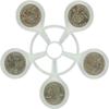 Colossal Coin Carousel - Coin Carousel (35) Multi-Stack - Quarter Collection System - Coin Carousel Collection System - CC35MS view 2