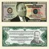 100 Martin Luther King Jr. Million Dollar Bills with Bonus Thanks a Million Gift Card Set view 1