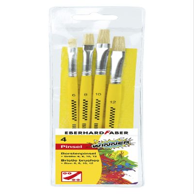 Eberhard Faber Bristle Brush Set of 4