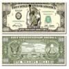 100 Miss Liberty Million Dollar Bills with Bonus Thanks a Million Gift Card Set view 1
