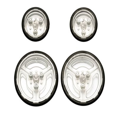 Tamiya Special Products Slim Set of Tires 36 55mm Diameter Clear Wheel Specification 69915