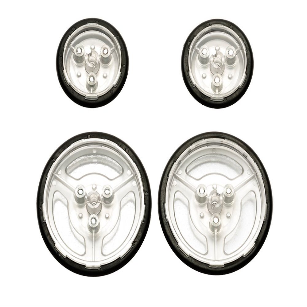 Tamiya Special Products Slim Set of Tires 36 55mm Diameter Clear Wheel Specification 69915