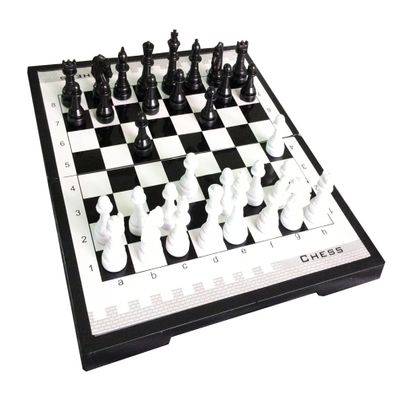 FixtureDisplays 8X8" Chess Set Portable Magnetic Chess Set 1.5" King Height 15382-FBA